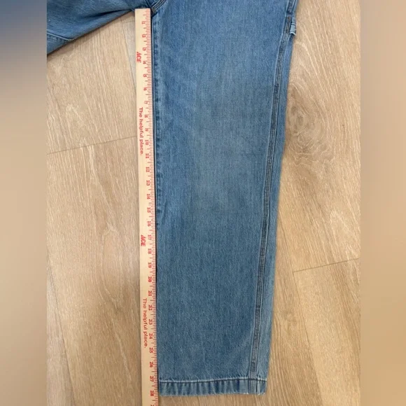 MADEWELL The Perfect Vintage Straight Carpenter Jeans Size 28 Dunview Blue Retro - Picture 10 of 12